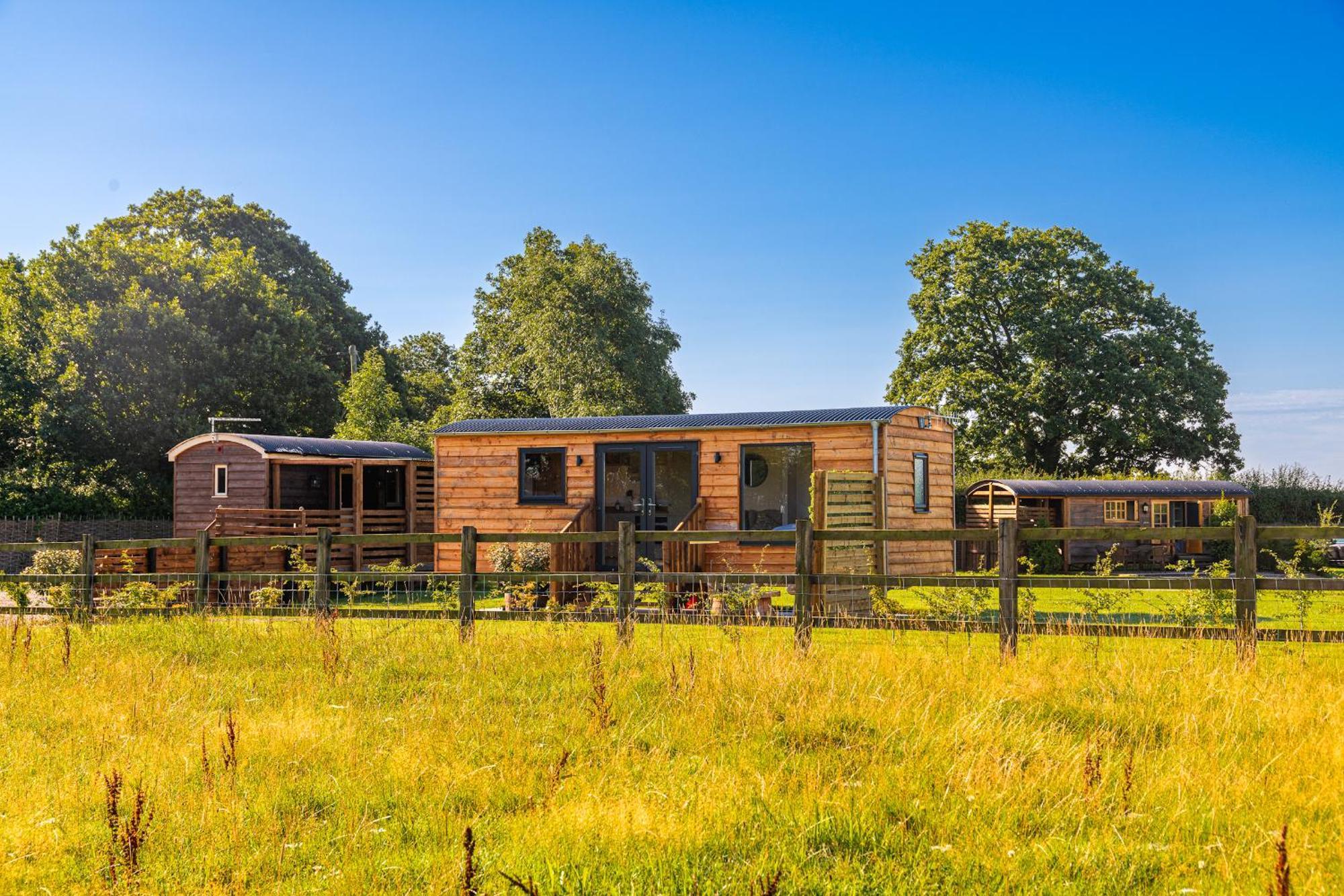 Campsite Abberley Shepherds Hut - Ockeridge Rural Retreats Wichenford